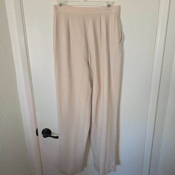 Dana Buckman 100% Wool Straight Legged Dress Pants - Picture 1 of 7